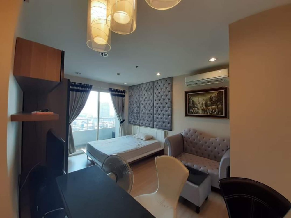 OMG2618  Nice Studio / Cheap RENT / Available  15-Sep-26  [ The Light House condo ] BTS Krung Thon Buri