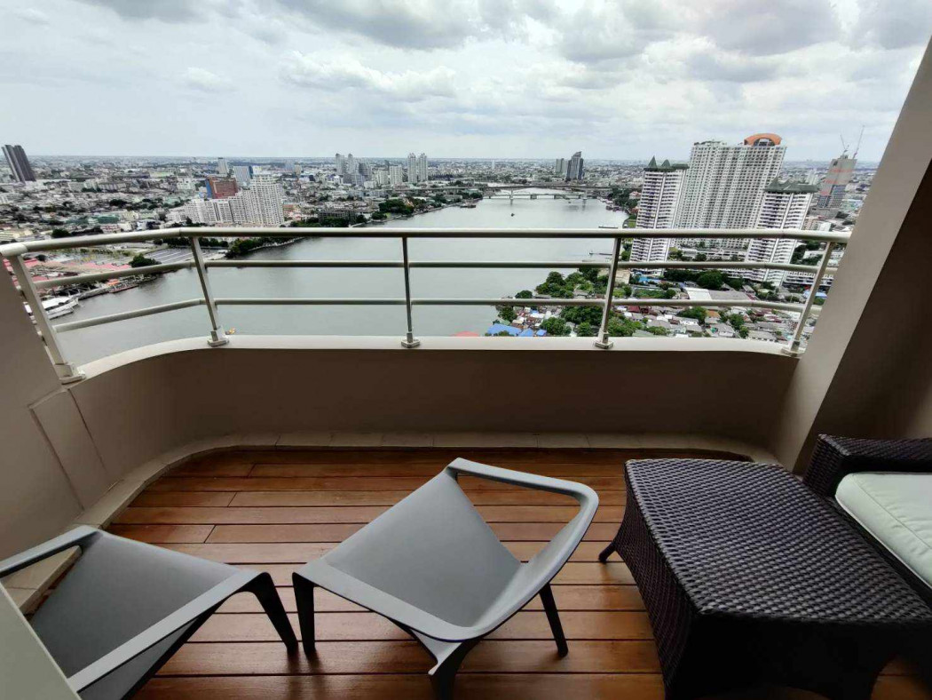 Sale Luxury Condominium - Watermark Chaopraya River (see River view from every bedrooms) size 105.21 sq.m. 2 bed 2 bath Fully Furnished – รูปที่ 2