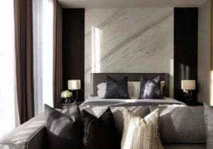 Fully furnished 1 bedroom 1 bathroom condo for rent with a floorsize of 45sq.m., located on the 21th floor, at Noble Ploenchit building, in the popular Ploenchit district with city view, Sky walk connect to BTS Phloen