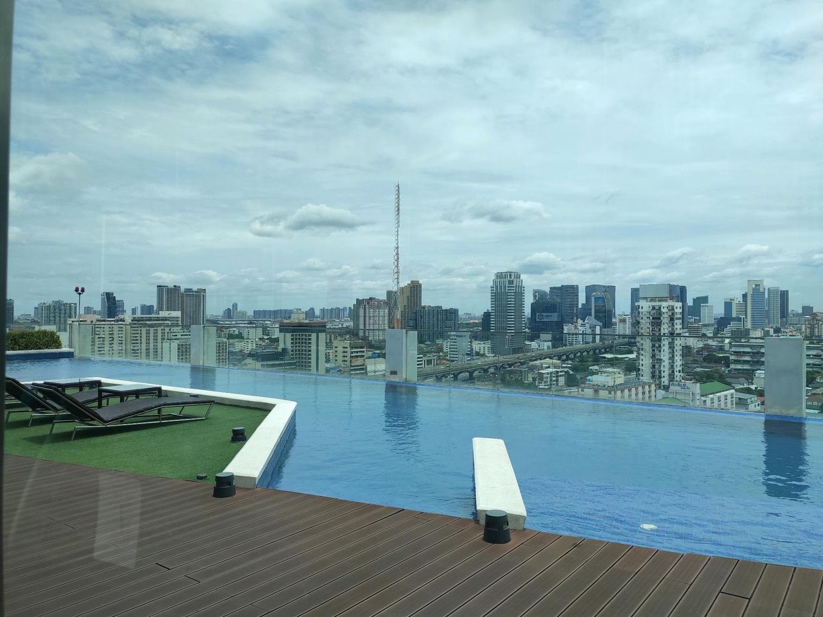 ให้เช่าคอนโดฟิวส์มิติ สุทธิสาร หอการค้า 34.5 ตรม ชั้น 10 ตำแหน่งดี พร้อมเฟอร์ เครื่องซักผ้า นัดดูห้องได้ หลัง 27 Oct 2026 – รูปที่ 3