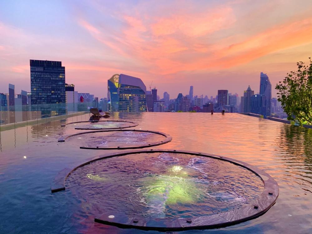ห้องสวย Life One Wireless ชั้นสูง Embassy View ห้องสวย Life One Wireless ชั้นสูง Embassy View