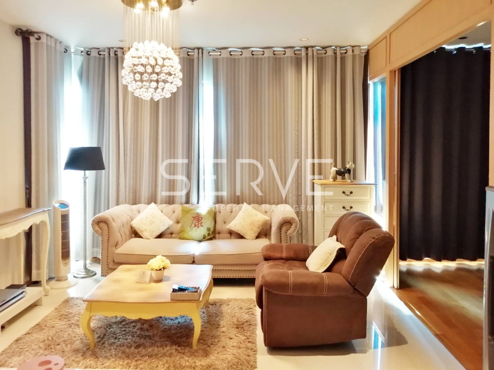 1 Bed 1 Bath Fully furnished Good Location BTS Phrom Phong 800 m. at The Emporio Place Condo / For Rent
