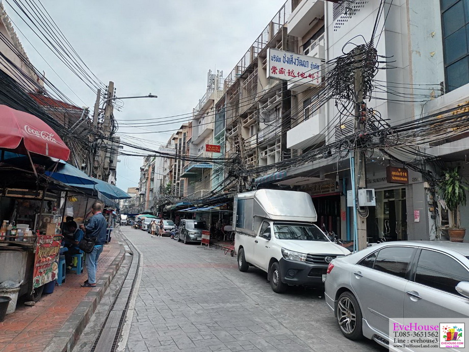 ขายที่ดินแถวสำเพ็ง-เยาวราช ถนนมหาจักร จักรวรรดิ ขนาด 442 ตารางวา ขาย 220 ล้านบาท ใกล้ตลาดสำเพ็ง เยาวราช เวิ้งนาครเขษม วัดสามปลื้ม ราชวงศ์