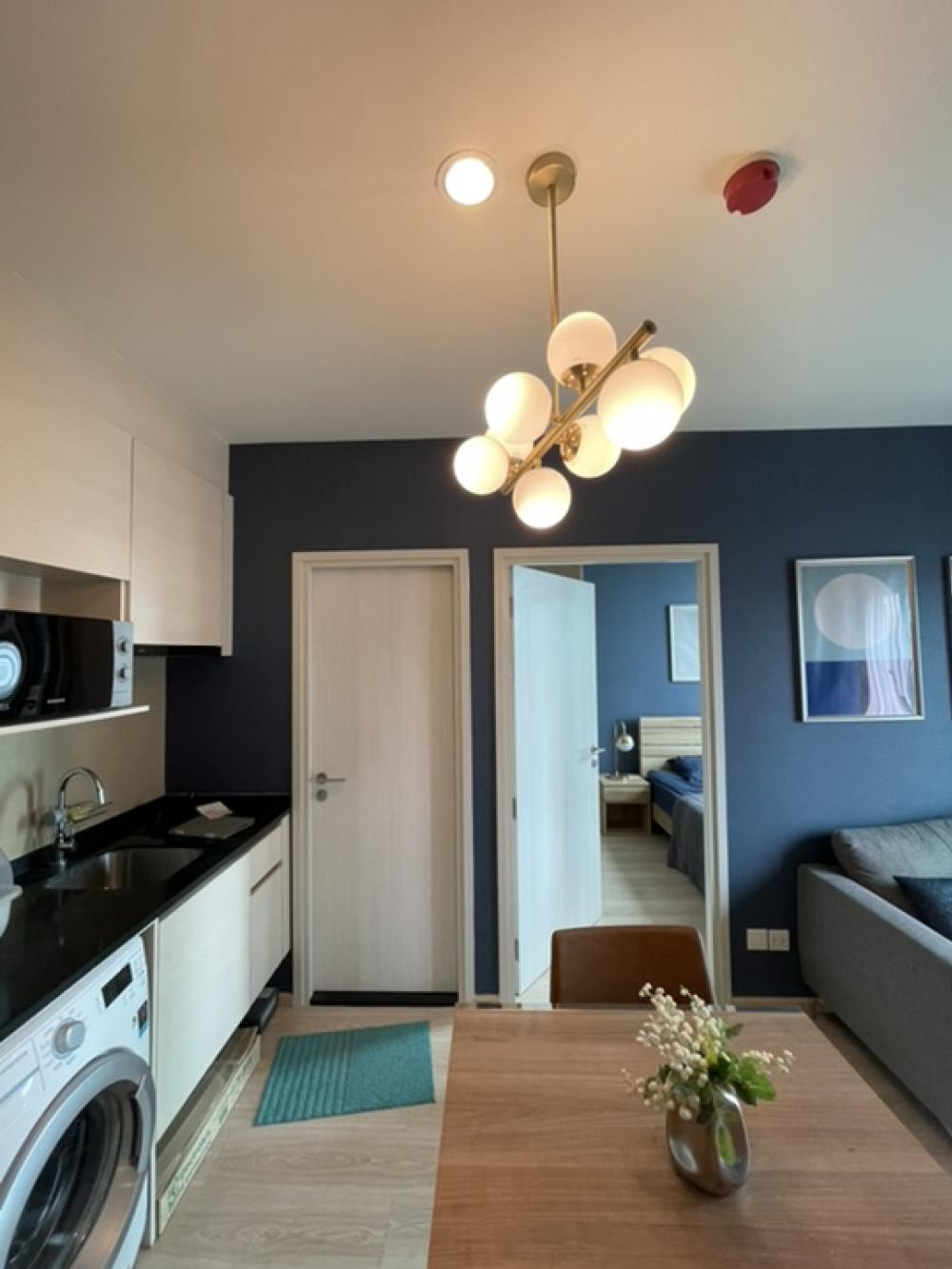  com 5%, selling FULLY FUR, size 2 bedrooms, 1 bathroom, 38.72 sq m, Ratchada Road view