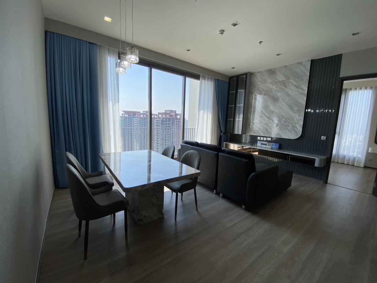 🔥For Rent📍 Rhythm Charoenkrung Pavillion 3 bed 3 bath Call/Line : 0990950009