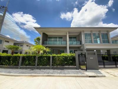 ให้เช่า บ้านเดี่ยว เดอะ ปาล์ม บางนา-วงแหวน บ้านแปลงมุม ใกล้สวน 4 นอน