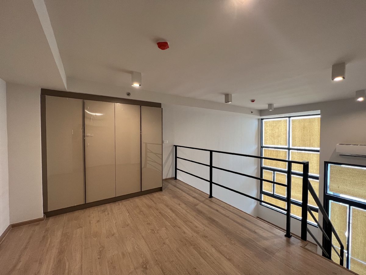 ห้อง Studio Hybrid ขนาด 36 ตรม. Ideo Rama9 - Asoke ชั้นสูง วิวสวน ติด MRT พระราม9 โทร.062-339-3663 – รูปที่ 3
