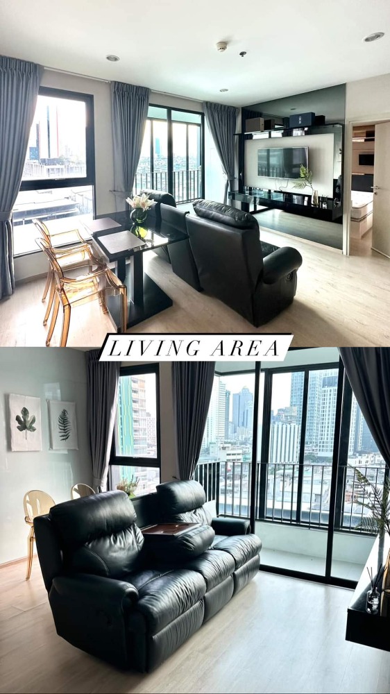 For rent, Ideo Q Chula - Samyan (Ideo Q Chula - Samyan), very convenient location. Near the subway (MRT) Siamyan Station, Chulalongkorn University, Samyan Mitrtown.