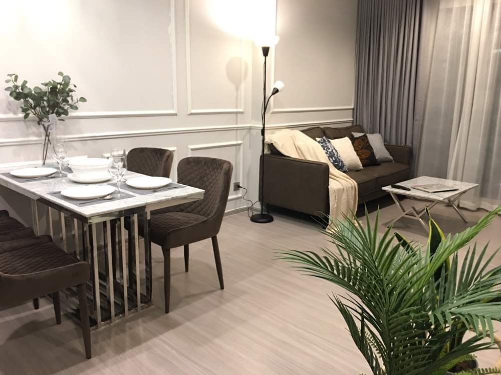 Condo for rent in the heart of Rama 9, Condo for rent Life Asoke - Rama 9 (Life Asoke - Rama 9), beautiful room, fully furnished, ready to move in. – รูปที่ 3