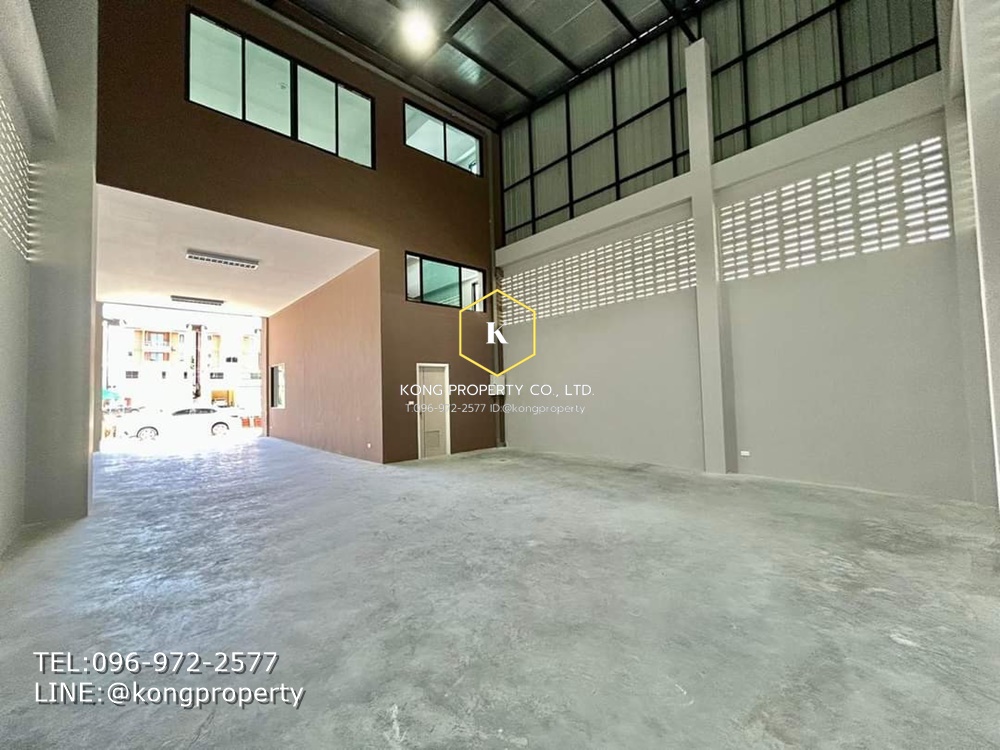 Warehouse for rent, Borommaratchachonnani Road, Salaya, Sam Phran, Nakhon Pathom, with 3-story office. – รูปที่ 3
