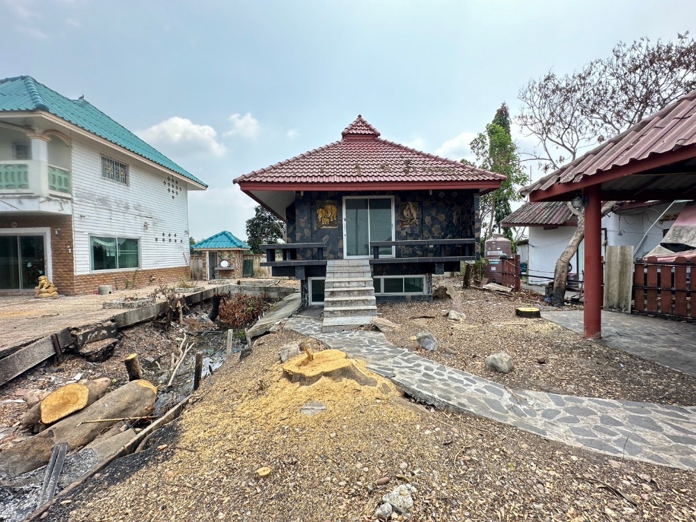 ขายด่วน !!! บ้านนอกโครงการ ซอยดาบสมภักดิ์ หนองเสือ – รูปที่ 3