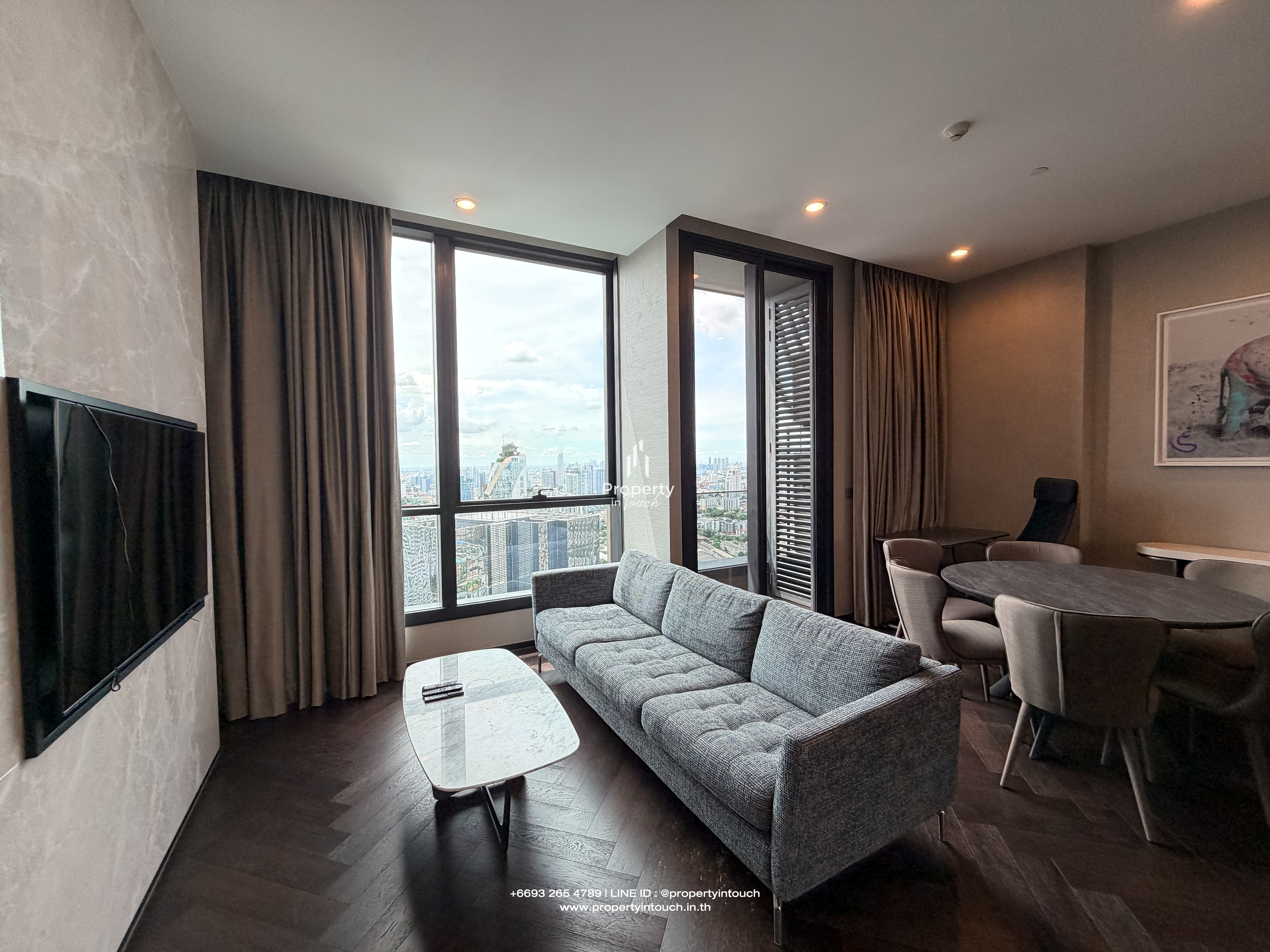 **For Rent High Floor 2 bedroom** The ESSE Sukhumvit 36 – รูปที่ 2