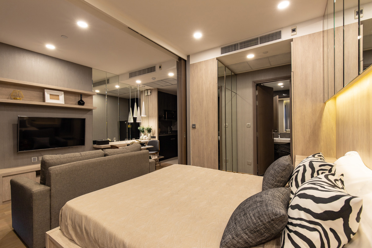High Floor , 1bed 34sqm Ashton Chula Fullyfurnish 27,000 thb