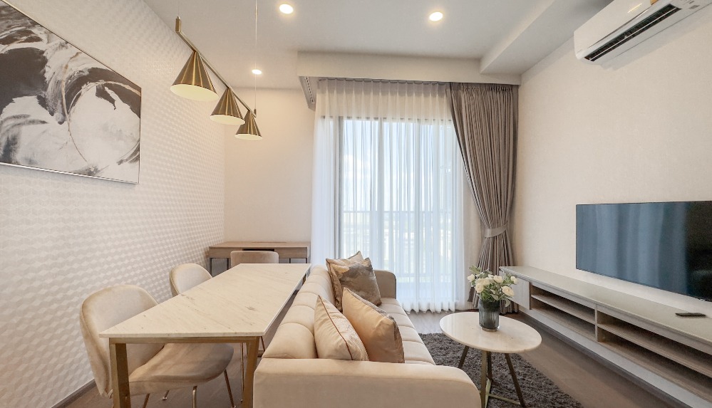 X ✅ Park Origin Phayathai, Two-Bedroom 55 Sqm. Unit with FREE Wi-Fi at  (Managed by Hampton Hotel and Residence Management). Accept a minimum 6-month contract. FREE Wi-Fi