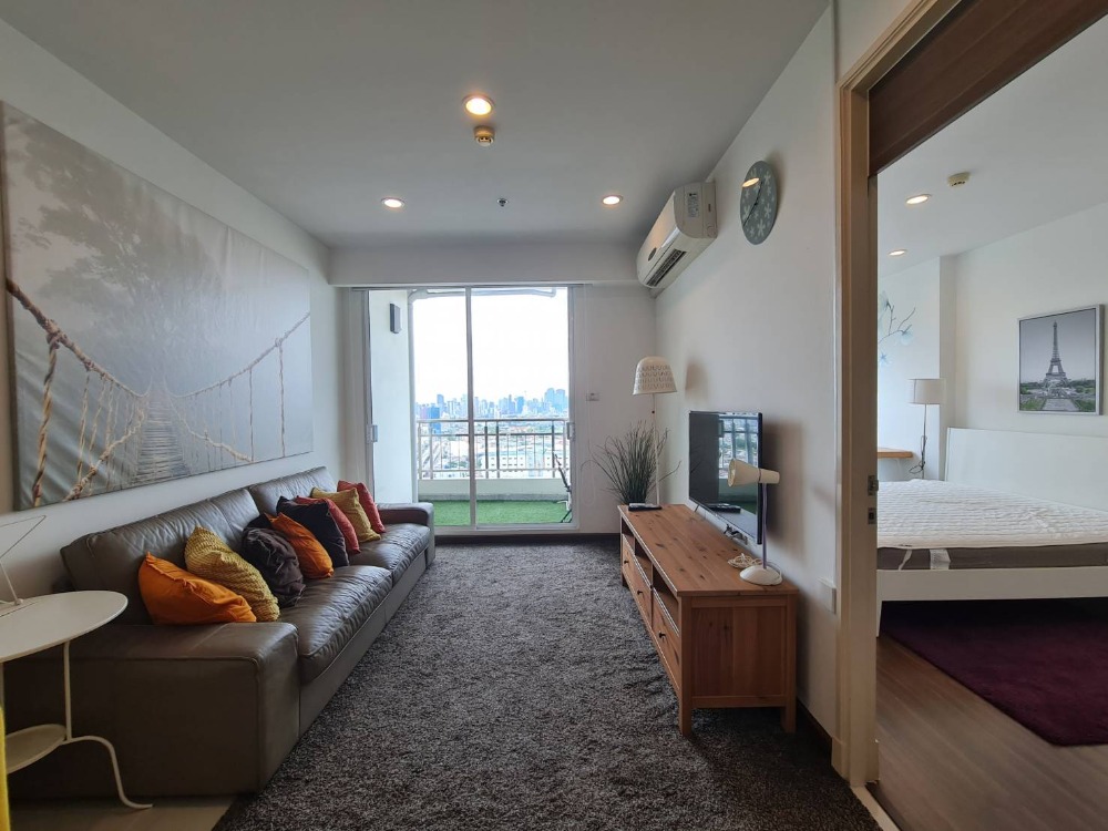FOR Rentl  1bed ชั้นสูง มีหลายห้องให้เลือก ศุภาลัยพรีมา ริวา คอนโดริมแม่น้ำ – รูปที่ 4