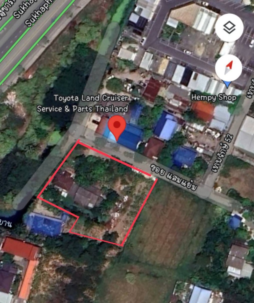 Land Theprak Soi 52 / 2 rai 34 square wa (for sale), Land Theprak Soi 52 / 3,336 Square Metre (FOR SALE) TAN497 Land Theprak Soi 52 / 2 rai 34 square wa (for sale), Land Theprak Soi 52 / 3,336 Square Metre (FOR SALE) TAN497