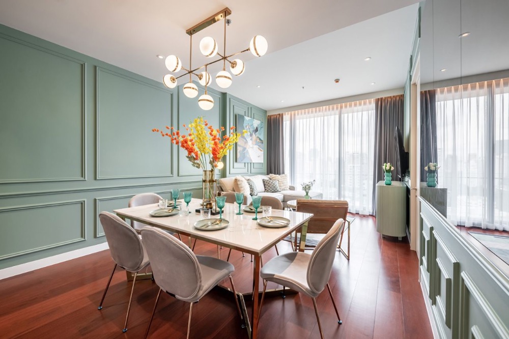 for rent Khun by yoo 2 bed nice design special price 💚🤍