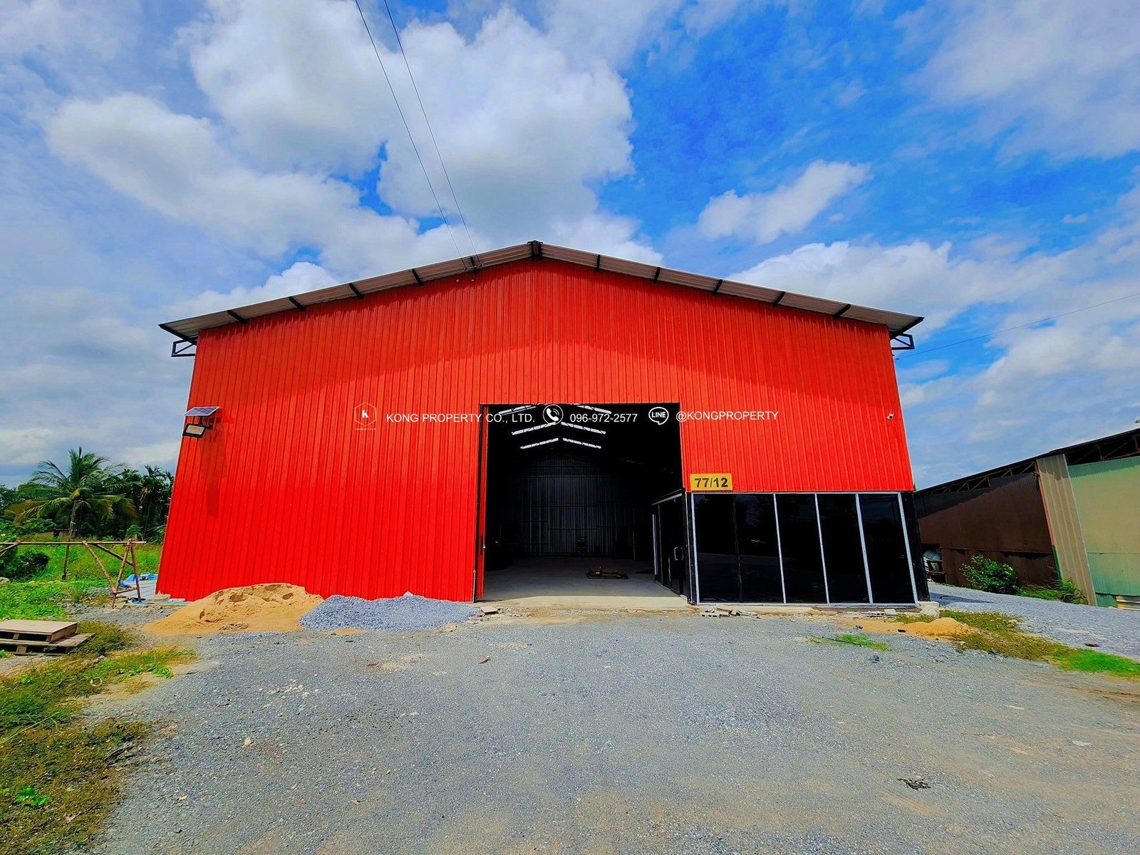 Warehouse for rent, next to Borommaratchachonnani Road, Salaya, Sam Phran, Nakhon Pathom. – รูปที่ 2