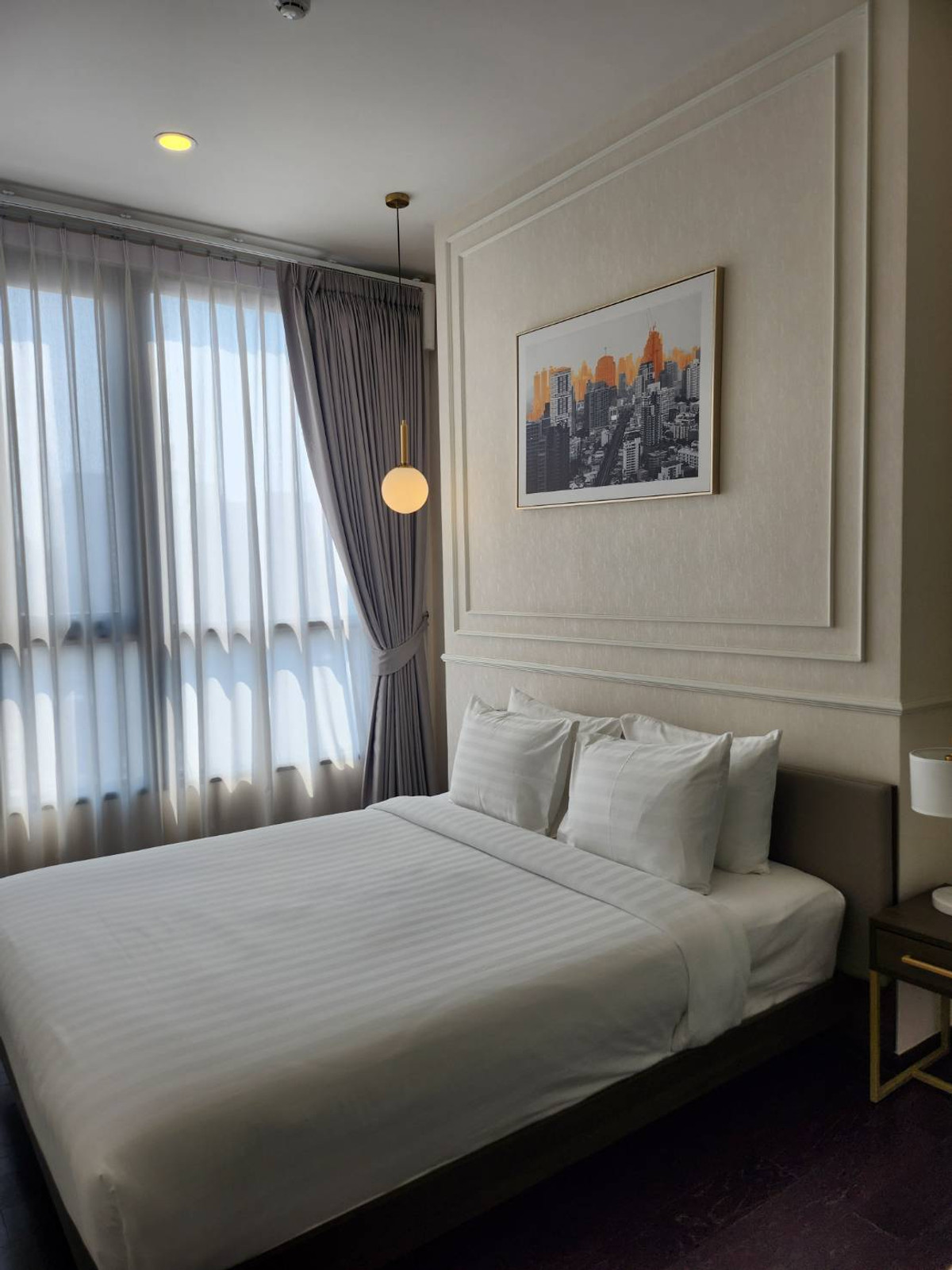 ✅ for rent at Park Origin Thonglor, 1 Bedroom. 34sqm. (B4) 𝑭𝑹𝑬𝑬  𝑾𝒊𝒇𝒊 (Service residence by Hampton) Accept a minimum 6-month contract