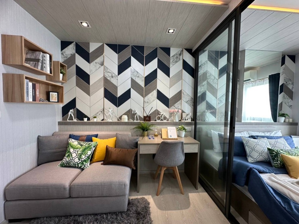 Condo for sale: Grene Don Mueang-Songprapha Located on Songprapa Road connected to Vibhavadi Rangsit Road. Condo for sale: Grene Don Mueang-Songprapha Located on Songprapa Road connected to Vibhavadi Rangsit Road.