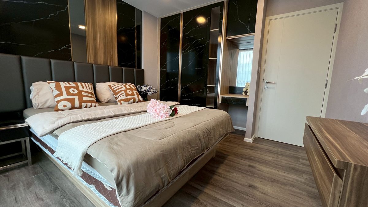 For rent, Condo, Admon, Ratchada-Huai Khwang, 32 sqm. Building A, the new room has never been. – รูปที่ 3