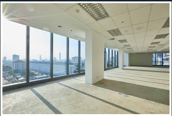 🔥{FOR RENT} 🔥Modern office building on Naradhiwas Rajanagarindra Road near BRT - Technic Krungthep Station BTS - Chong Nonsi Station