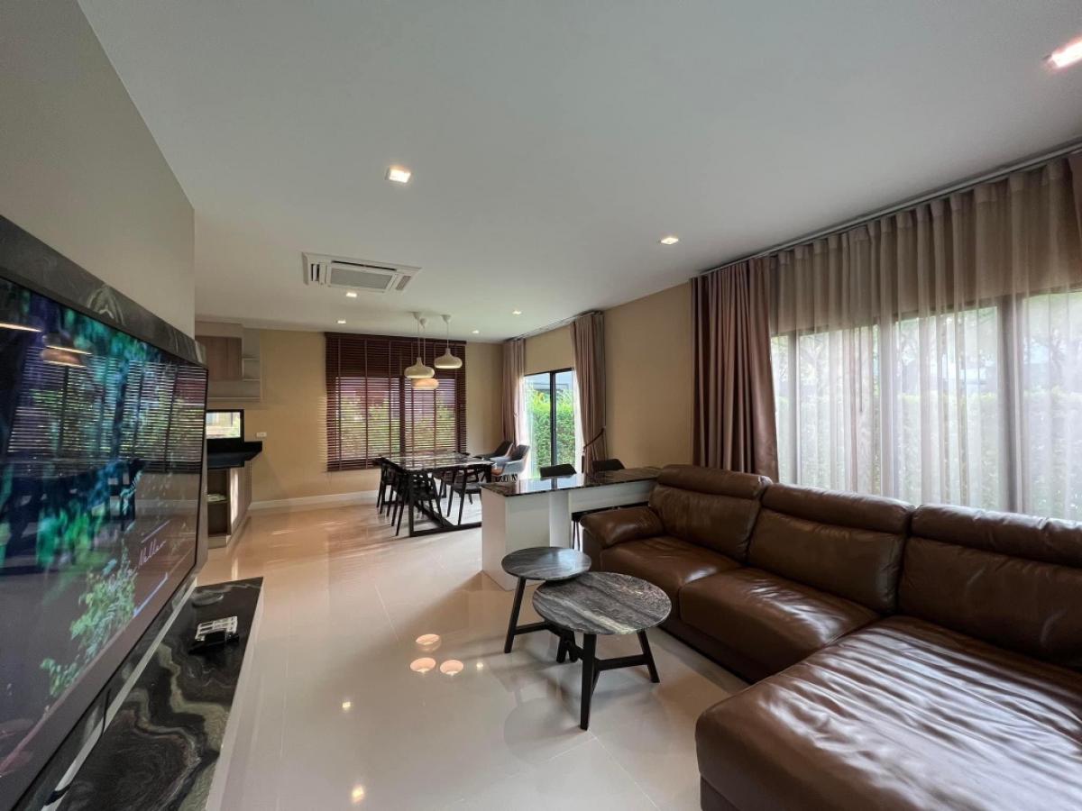 🌟ให้เช่าบ้านเดี่ยว บุราสิริ วงแหวน อ่อนนุช แปลงมุม 2 ชั้น 4 ห้องนอน|3 ห้องน้ำ ตกแต่งสวย💥ค่าเช่า: 90,000 บาท/เดือน