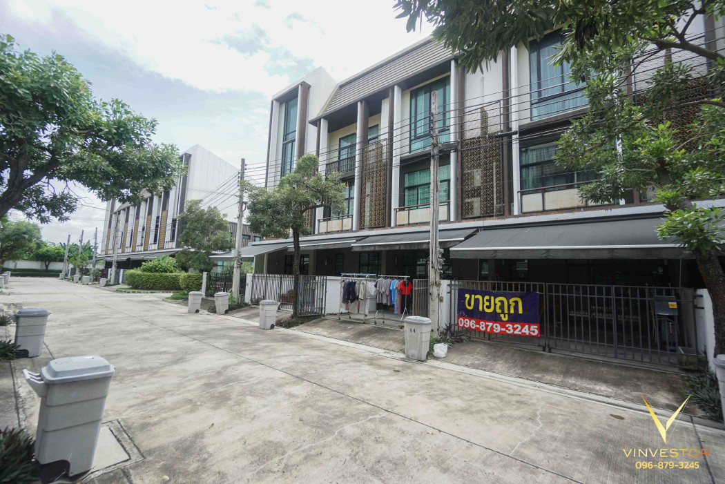 ขาย ทาวน์โฮม Flora ฟลอร่า วงศ์สว่าง 3 นอน 3 น้ำ 20 ตรว 3 ชั้น – รูปที่ 2