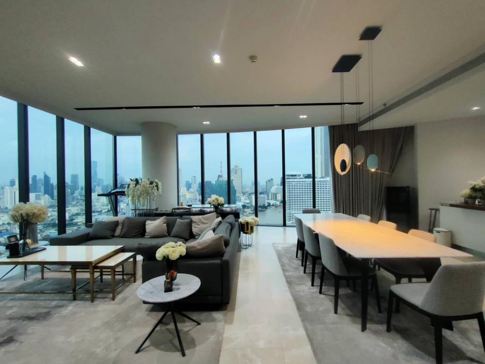 Rental : Banyan Tree Residence Riverside Bangkok  , 3 Bed 4 Bath , 250 sqm , 28th High floor – รูปที่ 4