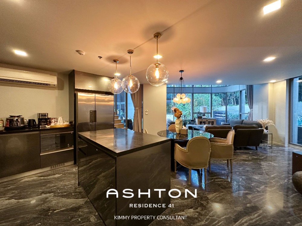 Ashton Residence 41 - 3 Bedroom 3 Bathroom Duplex 160 sqm 1 st floor 160k ห้องมุม 093-962-5994 (คิม) – รูปที่ 3