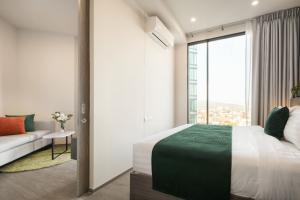 Condo for rent at Hampton Sriracha 1 Bedroom 30 sqm. (Service residence by Hampton) ✅ Reserve a room now get Free Wi-Fi,  ✅Accept minimum 6 months contract