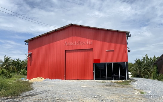 Warehouse for rent with office, area 540 sq m., Borommaratchachonnani Road, Phutthamonthon Sai 5, near Central Salaya.