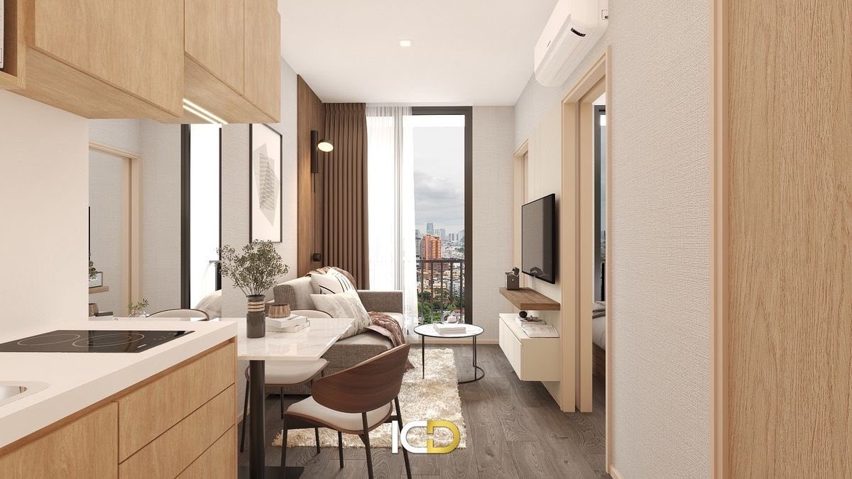 🌿 Noble State 39 🌿 ห้องตกแต่งน่าอยู่ เฟอร์ครบ 🌠 1 ห้องนอน 30 ตร.ม. Next to BTS พร้อมพงษ์ – รูปที่ 4