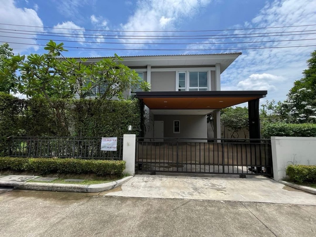 For sale, 2-story detached CORNER house, Life Bangkok Boulevard Ratchapruek - Rattanathibate For sale, 2-story detached CORNER house, Life Bangkok Boulevard Ratchapruek - Rattanathibate