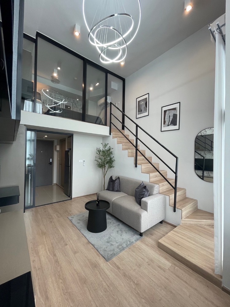 for rent Ideo rama 9 asoke 1 bed duplex nice room❤️✨