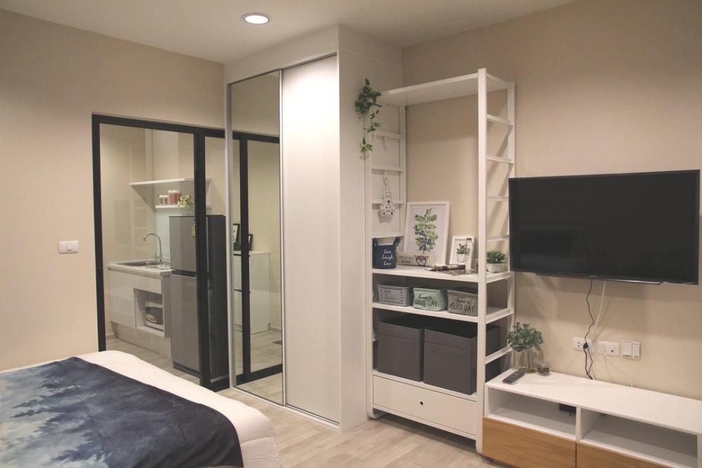 ❤️#B2431# ห้องตกแต่งสวย เฟอร์นิเจอร์ครบ เครื่องใช้ไฟฟ้าครบ ตึกมี7-11 – รูปที่ 3