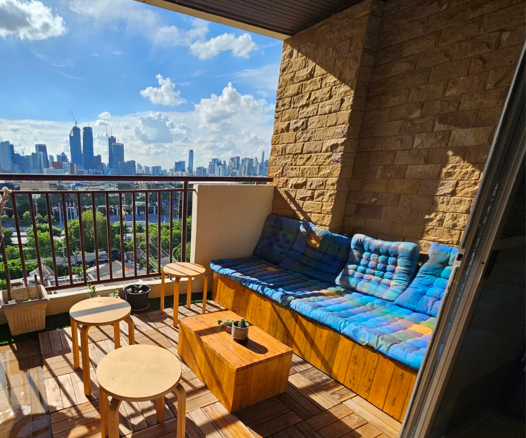 Condo for rent, Monterrey Place (CBD area, inner Bangkok view) 78 sq m., 2 bedrooms, 1 bathroom, near MRT Queen Sirikit Convention Center 200 m., near BTS Asoke 900 m.