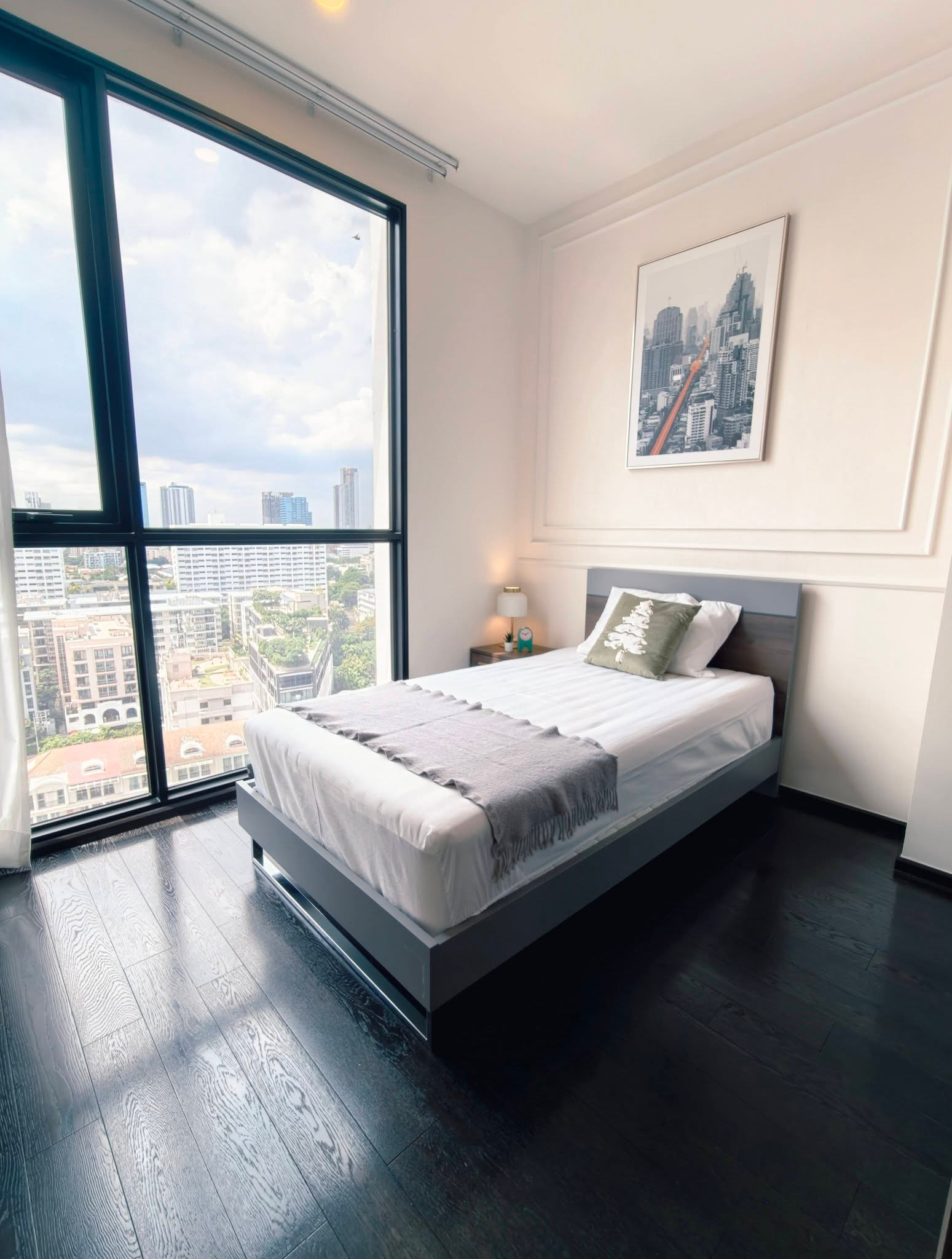 🌿 Park Origin Thonglor 🌿 ห้องใหญ่ สวย พร้อมเข้าอยู่ 🏙️ 2 ห้องนอน 1 ห้องน้ำ 42 ตร.ม - BTS Thong Lor – รูปที่ 2