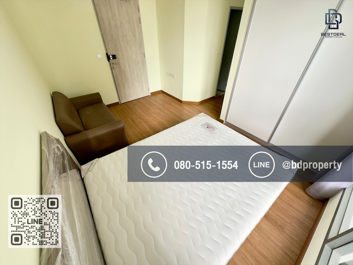 Bestdeal ขายด่วน Studio 22 sqm.ห้องใหม่มาก ไม่เคยอยู่ ขายเพียง 3.25 ล้านเท่านั้น ซื้ออยู่เอง/ดูลงทุนไม่ควรพลาด ใกล้MRT และ เซ็นทรัลพระราม 9 เพียง 80 ม. – รูปที่ 2