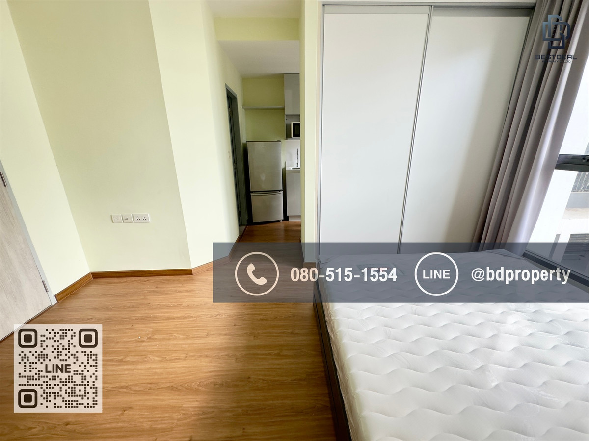 Bestdeal ขายด่วน Studio 22 sqm.ห้องใหม่มาก ไม่เคยอยู่ ขายเพียง 3.25 ล้านเท่านั้น ซื้ออยู่เอง/ดูลงทุนไม่ควรพลาด ใกล้MRT และ เซ็นทรัลพระราม 9 เพียง 80 ม. – รูปที่ 4