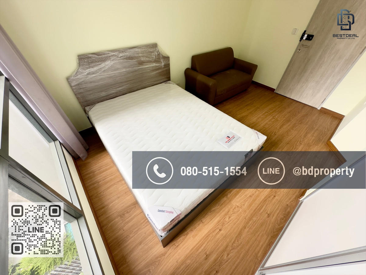 Bestdeal ขายด่วน Studio 22 sqm.ห้องใหม่มาก ไม่เคยอยู่ ขายเพียง 3.25 ล้านเท่านั้น ซื้ออยู่เอง/ดูลงทุนไม่ควรพลาด ใกล้MRT และ เซ็นทรัลพระราม 9 เพียง 80 ม. – รูปที่ 3