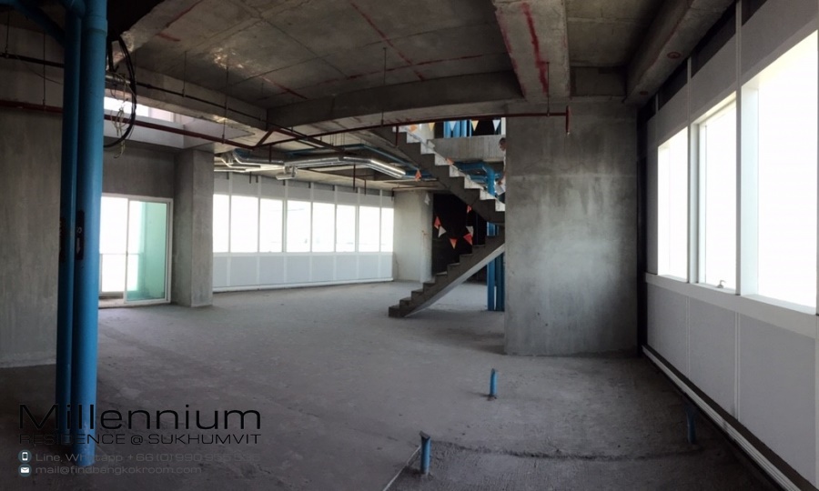 Millennium Residence @ Sukhumvit Luxury Condo Penthouse Bare Shell For Sale