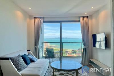 ขายคอนโดทำเลจอมเทียน The Riviera Monaco 1 ห้องนอน พร้อมอ่างจากุชชี่ วิวทะเลสวยๆ ห้องชื่อต่างชาติ ราคาถูก