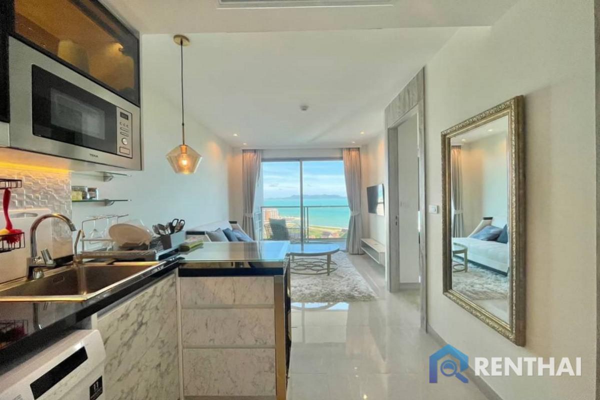 ขายคอนโดทำเลจอมเทียน The Riviera Monaco 1 ห้องนอน พร้อมอ่างจากุชชี่ วิวทะเลสวยๆ ห้องชื่อต่างชาติ ราคาถูก – รูปที่ 2