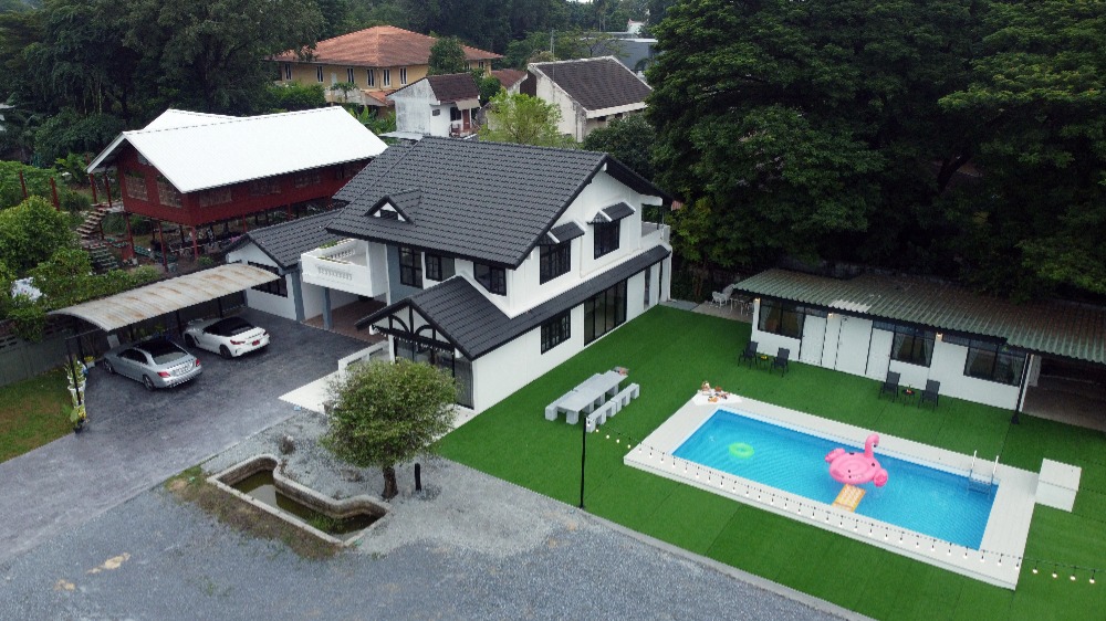 กรุงเทพกรีฑา 8 บ้านเดี่ยวในพื้นที่ขนาด1 ไร่ มีสระว่ายน้ำระบบน้ำเกลือ – รูปที่ 2