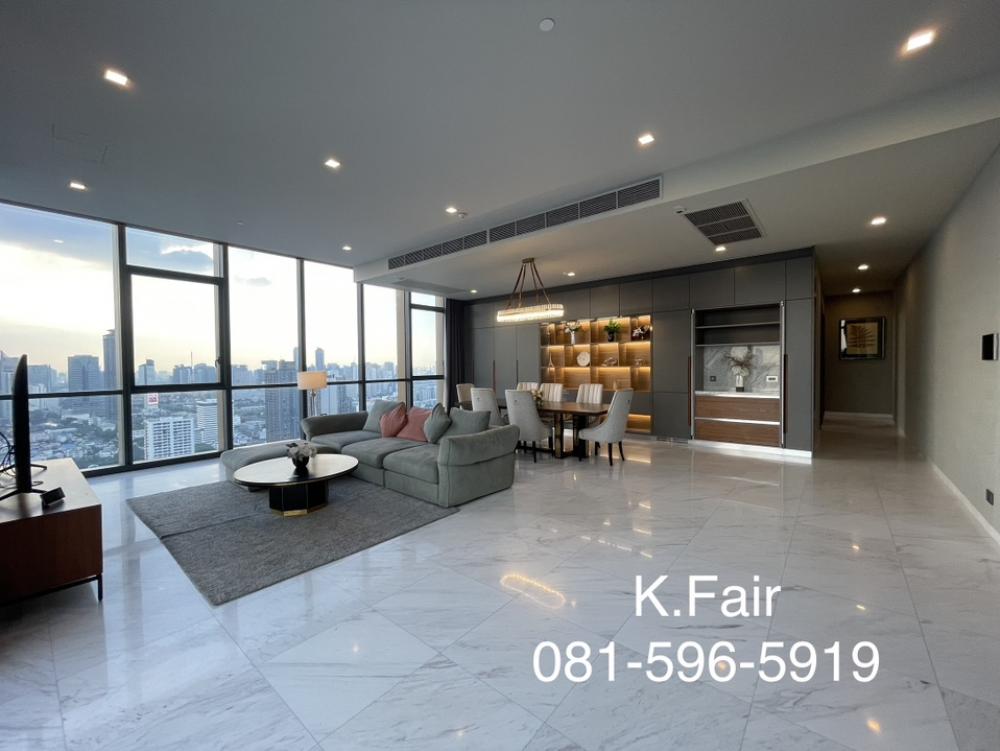 Rental : The Monument Thonglo , 3 Bed 4 Bath 1 Maid’s Room , 252 Sq.m , 30+th Floor ** Now Available ** – รูปที่ 3