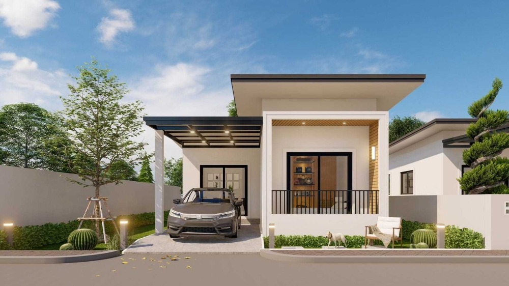 โครงการ PK GRAND 2 นอน 2 น้ำ มีครัว ห้องนั่งเล่น ระเบียง ตอกเข็มยาวบ้านไม่ทรุด น้ำไม่ท่วม ทำเลดี ถนนกว้าง 7 ม – รูปที่ 2
