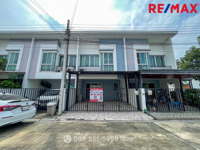 Townhome for sale, Bless ville project, Ramintra 117, location near the Pink Line BTS. (Bang Chan Station) travel 5 minutes, Ramindra Zone 117 Townhome for sale, Bless ville project, Ramintra 117, location near the Pink Line BTS. (Bang Chan Station) travel 5 minutes, Ramindra Zone 117