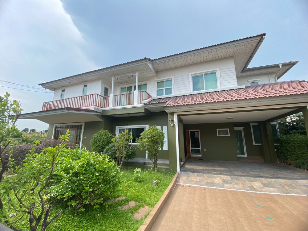 Price can be Discount!! Single house for rent, corner house: Perfect Place Ramkhamhaeng 164 project, 6 bedrooms, 4 bathrooms, price only 90k.