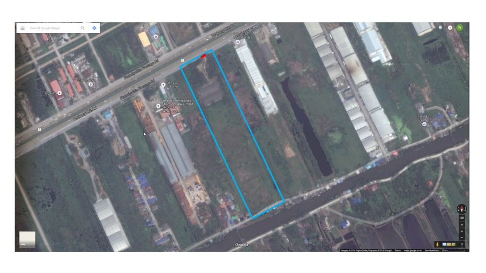 Warehouse for sale on 25 rai of land, next to Phahon Yothin Road, inbound to Bangkok. Near the outer ring road and near Honda Wang Noi, Wang Noi District, Phra Nakhon Si Ayutthaya Province – รูปที่ 3
